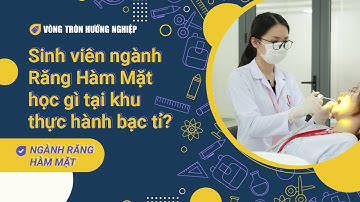 VÒNG TRÒN HƯỚNG NGHIỆP | Sinh viên ngành Răng Hàm Mặt học gì tại khu thực hành bạc tỉ?