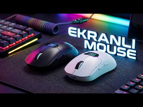 A GAMING MOUSE WITH A SCREEN! 🤯 | Aula SC390 Review (20000 DPI & PAW3311)