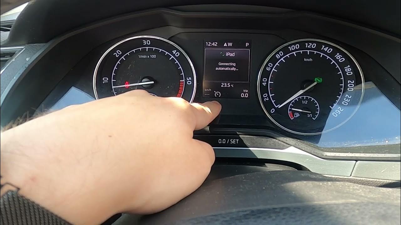 How to Enable or Disable Cruise Control in Skoda Superb III ( 2015 Now ) YouTube
