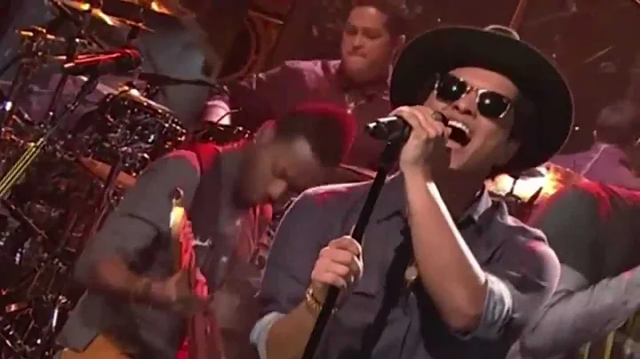 Bruno Mars Locked Out Of Heaven Live Performance [HD]