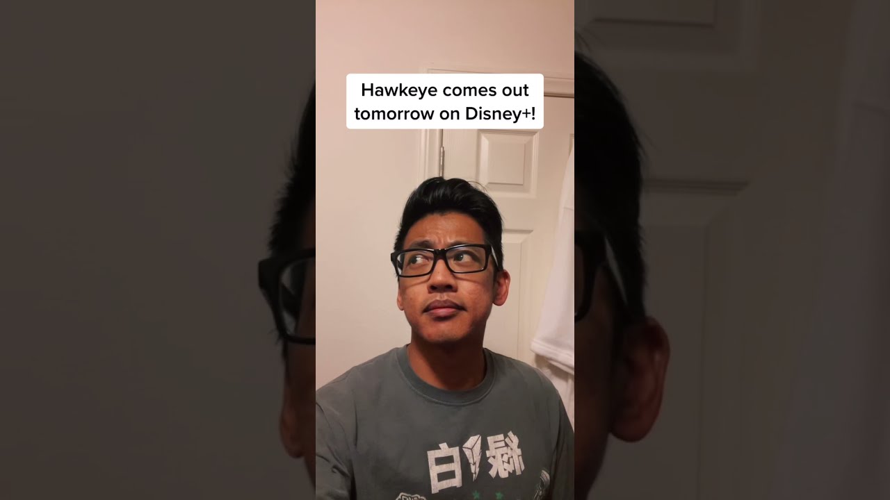 The Hawkeye show comes out tomorrow on Disney Plus!