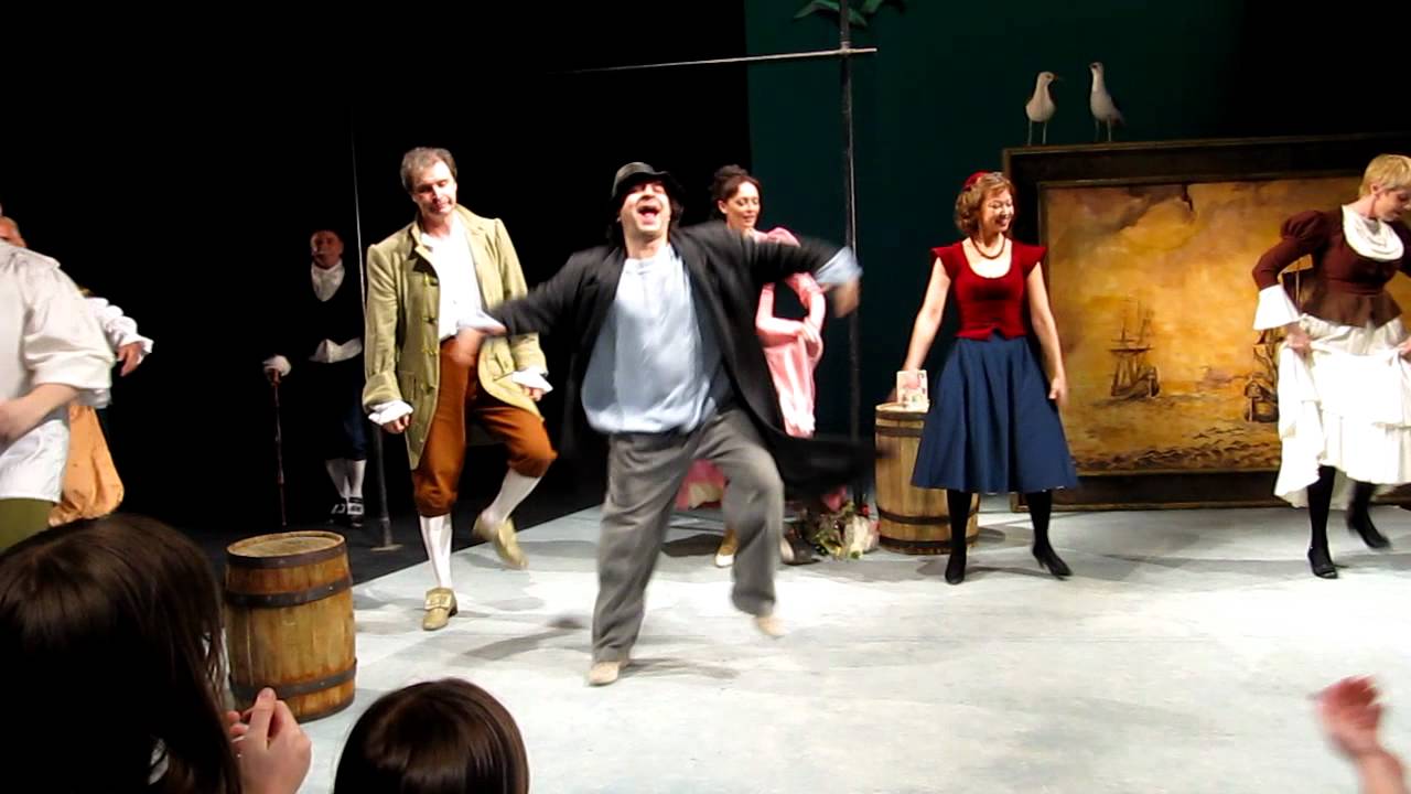 "Плутни Скапена" Молодежный театр на Фонтанке часть1 - YouTube