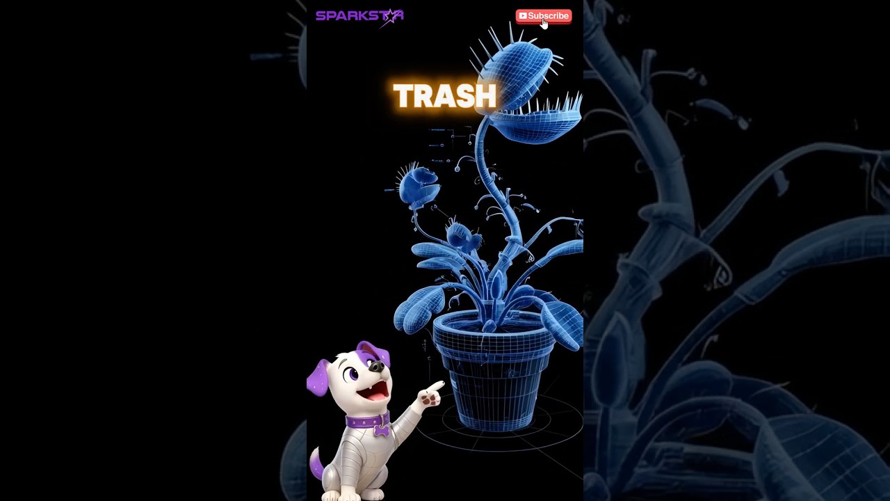 THIS Plant Eats Bugs 😳🌱 (And It Can COUNT) | SparkStar's AWE-Splainers