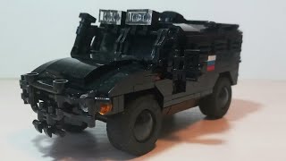 ГАЗ-2330 ТИГР ИЗ ЛЕГО. LEGO GAZ-2330 TIGER.