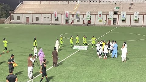 Women League Football Club 2025 Grand Final Match HQFA A 🆚 Pamir School 1st Half 2-0