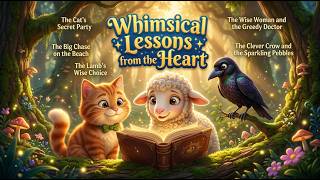 [Aesop's Fables] EP75-80 Bedtime Stories for Kids: 5 Sweet Moral Fables &amp; Tales