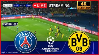 ⚽ Paris Saint Germain vs Borussia Dortmund Live LEG 2 Semi Final UCL Champions League 24 Simulation