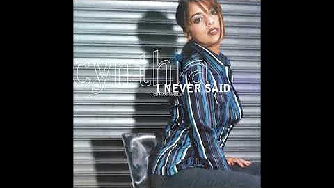 Cynthia - I Never Said (Denny Tsettos Escape To Ex...
