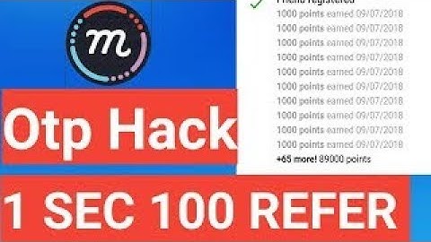 Mcent Browser Refer Script And 100000 Unlimited Trick With Live Proof by technical haro