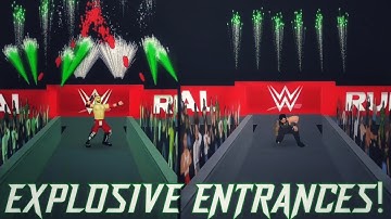 Top 5 WR3D Entrances With Pyro!