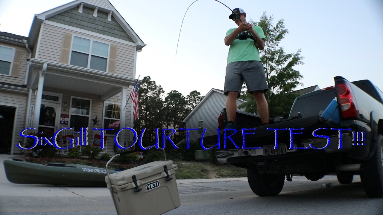 BREAKING a SixGill Fishing rod - TORTURE TEST!!!