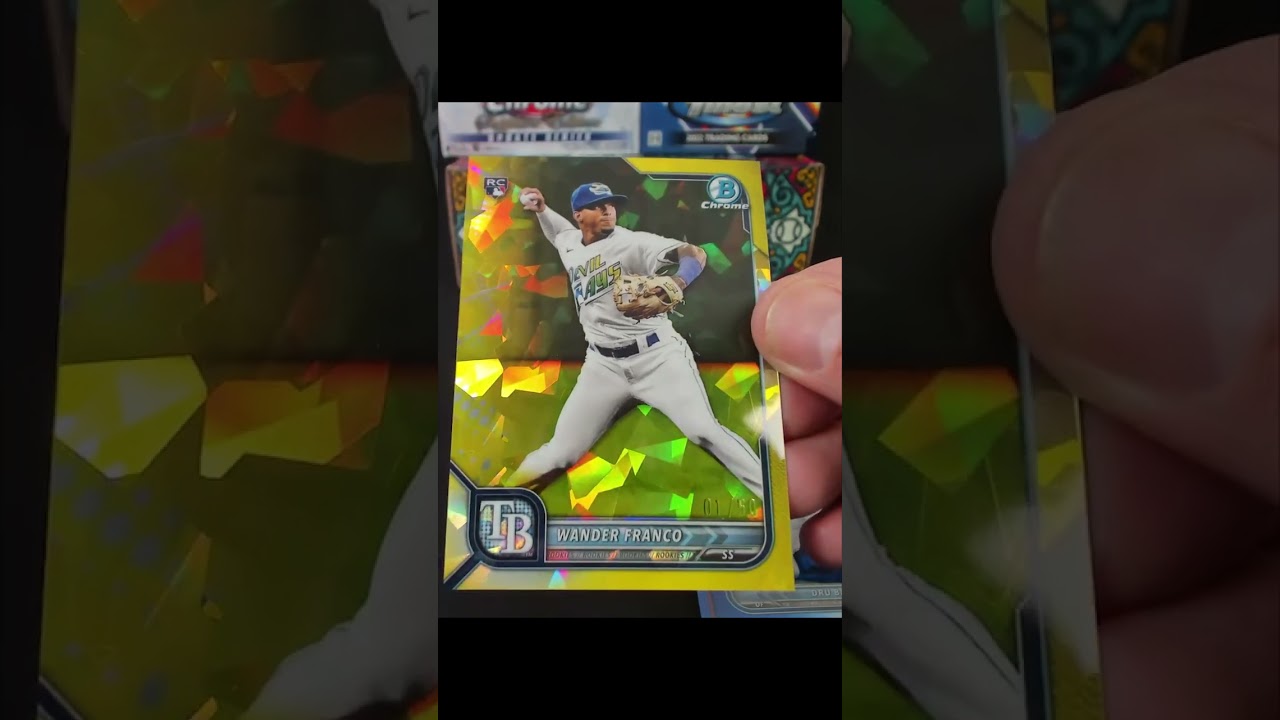 2022 Bowman Chrome Wander Franco Gold! 