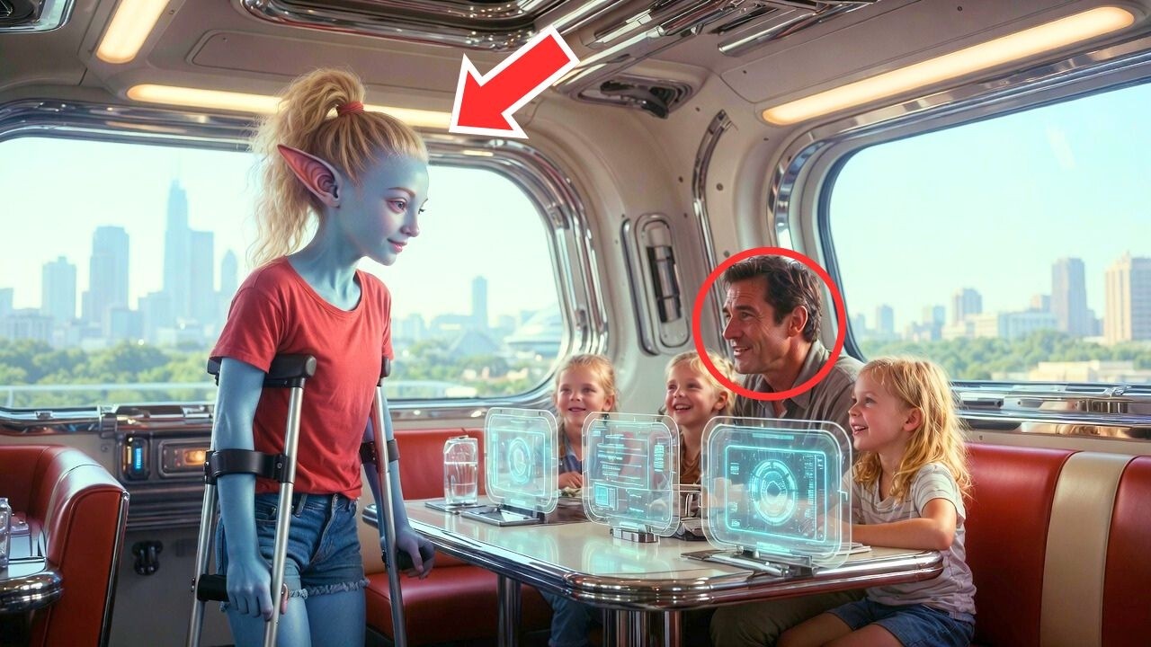 «Можно мне сесть?» — спросила одноногая инопланетная девочка у одинокого отца, и он ответил тихо ей