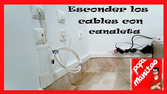 Cómo ocultar los cables de la pared y el suelo? - Bricomanía