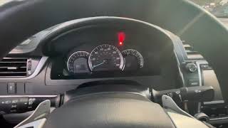 2012 Toyota Camry Startup
