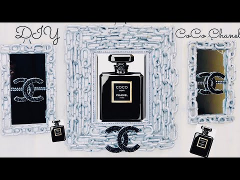 CHANEL DIY ROOM DECOR in 2023  Liquor bottle crafts, Chanel perfume bottle,  Diy room decor