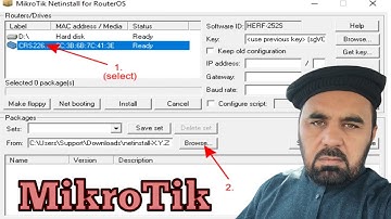 MikroTik hAP lite netinstall 2025