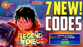 [🔥Release] UPDATE CODES - LEGEND PIECE ROBLOX CODES 2026 - CODES FOR LEGEND PIECE