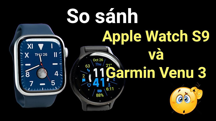 So sánh apple watch series 3 và garmin forerunner 45