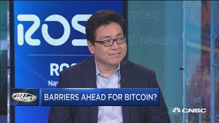 Bitcoin heading higher, says Fundstrat's Tom Lee