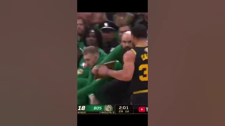 Curry HITS Long 3-Pointer and Then Yells At Boston Crowd | NBA Finals Game 4