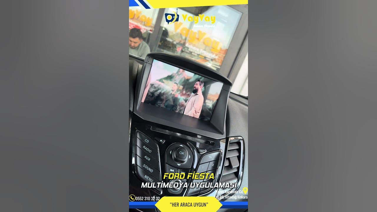 🚗FORD FİESTA MULTİMEDYA UYGULAMASI🚗 #ankara #automobile #cadence