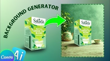 Create Background for Products Image in a minute - Canva AI Background Generator Tools Tutorial