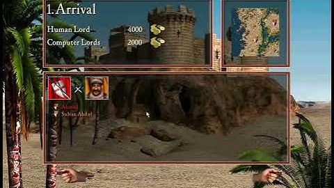 Stronghold Crusader | Mission 1 | Arrival | First Edition Trail | Gameplay | Walkthrough
