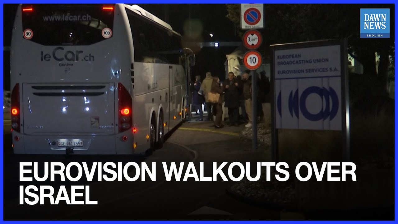 Israel Cleared to Stay in Eurovision; Spain, Ireland and Others Quit in Protest | Dawn News English