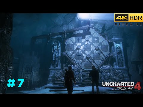 Uncharted 4: A Thief's End 4K HDR Gameplay - (Part 7)