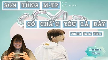A REACTION OF A PORTUGUESE [PT] | SƠN TÙNG M-TP | CÓ CHẮC YÊU LÀ ĐÂY | Official MV