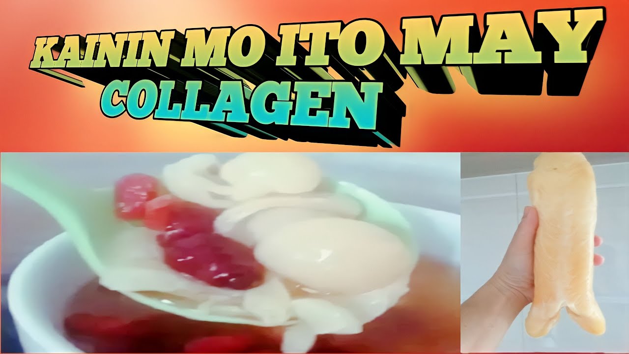 Pagkaing may collagen paano lutoin ang pagaw YouTube