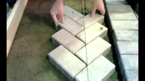 45 Degree Herringbone Paving