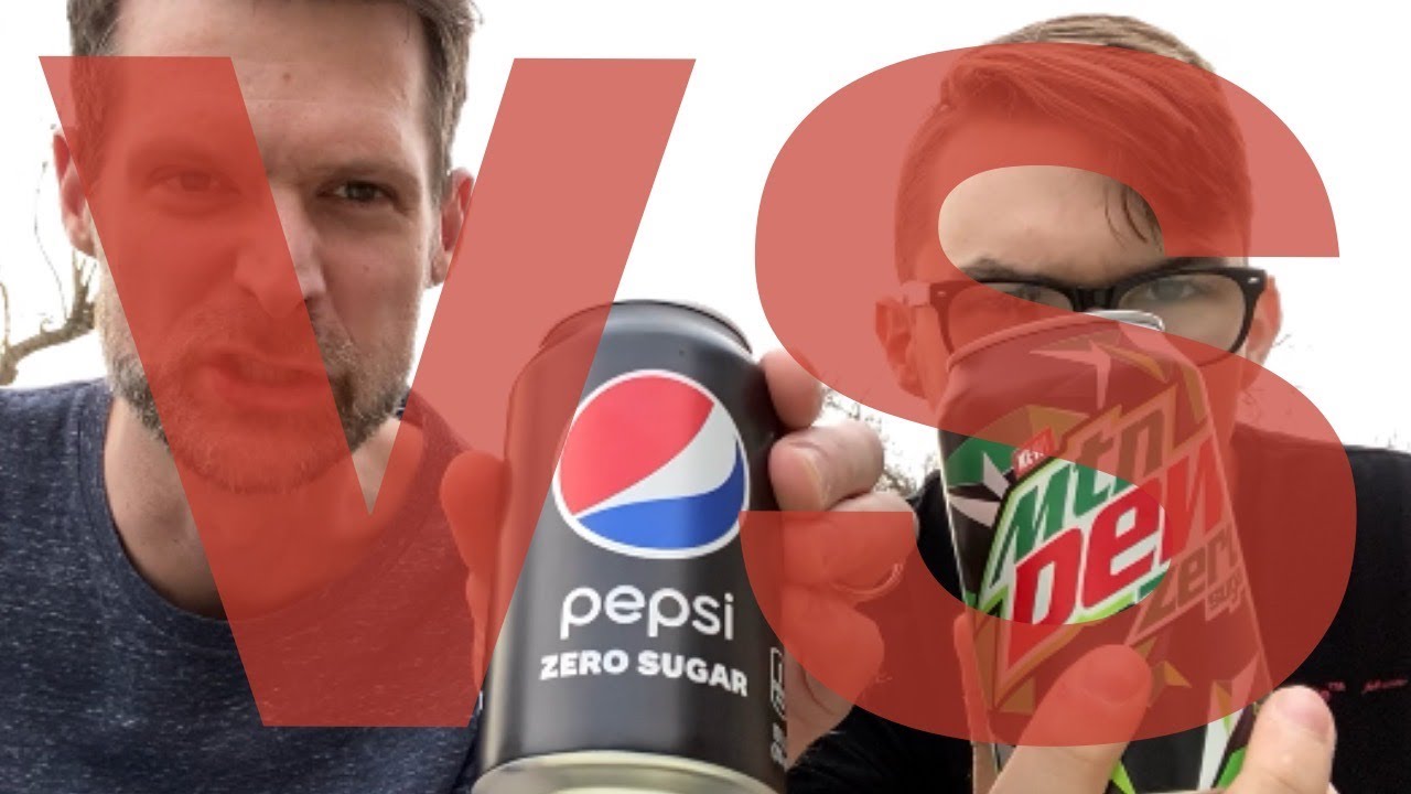 2-Minute Review: Zero Sugar Pepsi VS. Zero Sugar Mountain Dew