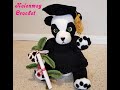 Helenmay Crochet Amigurumi Large Panda Bear Part 1 Of 5 DIY Video Tutorial 