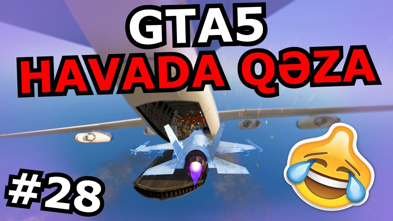 TƏYYARƏYƏNİN İÇİNDƏ KATLET OLDUQ - [GTA5] #28 Azərbaycanca