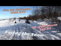 New CF Moto CForce 850 XC and The New Can Am Outlander  1000 XTP  - Facing the Snow
