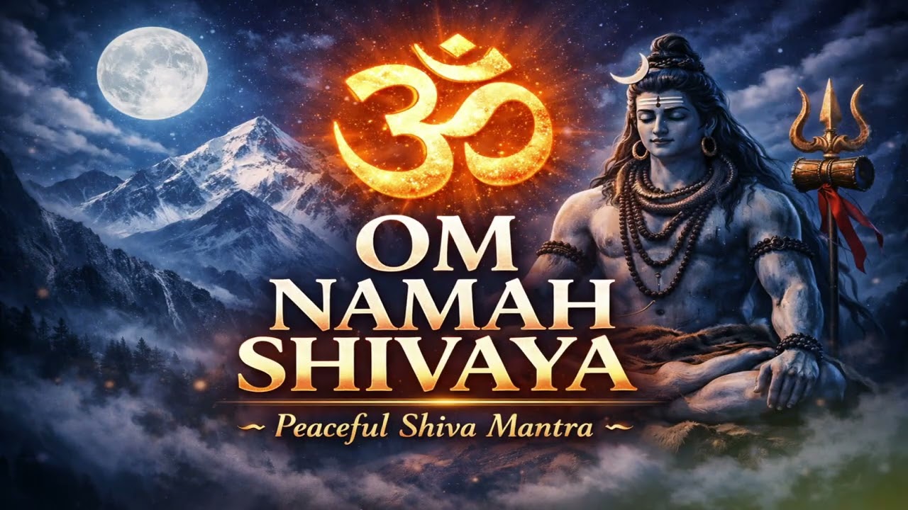 Om Namah Shivaya Chanting | Deep Meditation Music for Stress Relief & Healing