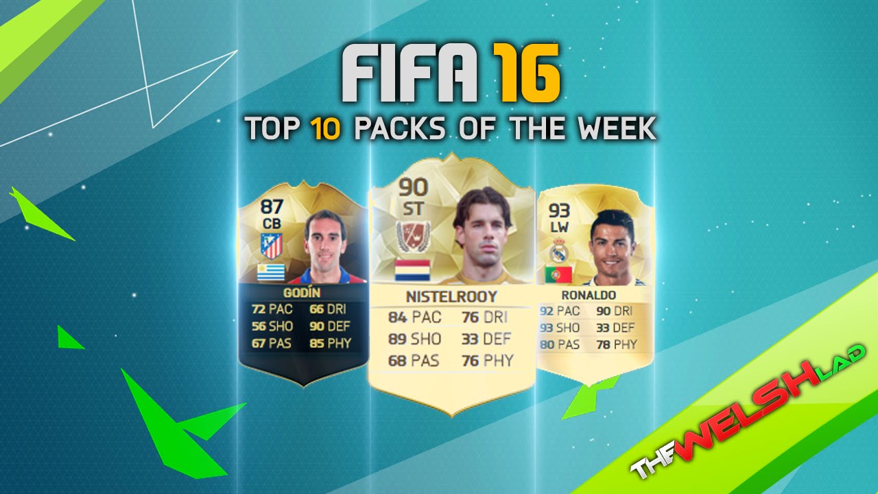 FIFA 16 - TOP 10 PACKS OF THE WEEK, Feat. SIF GODIN, CRISTIANO RONALDO AND LEGEND VAN NISTELROOY
