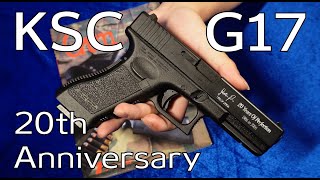 KSC Glock 17 20th Anniversary Model SYSTEM 7 Gas Gun - YouTube