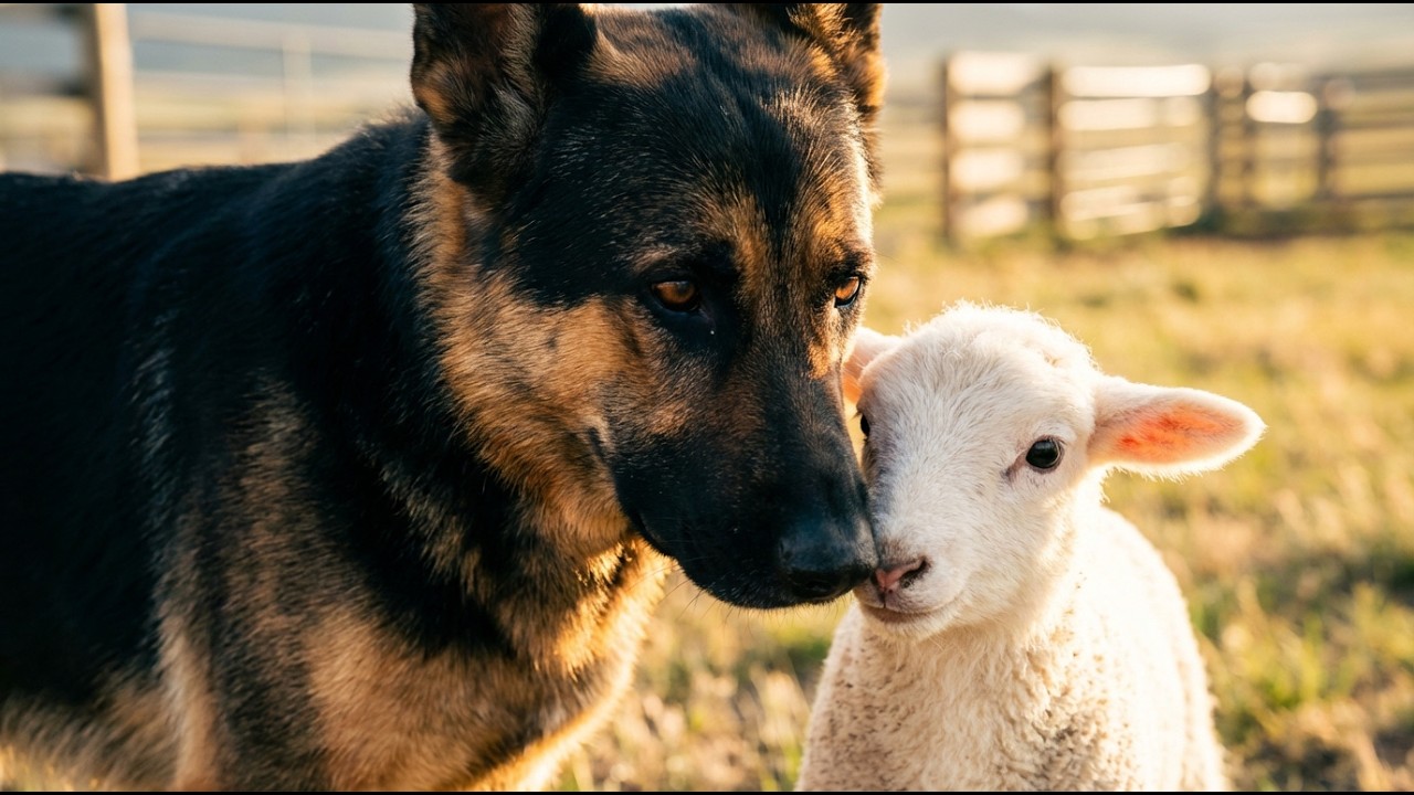 Stray Dog Finds Trapped Lambs, Fights Coyote to Save Them | Emotional Rescue