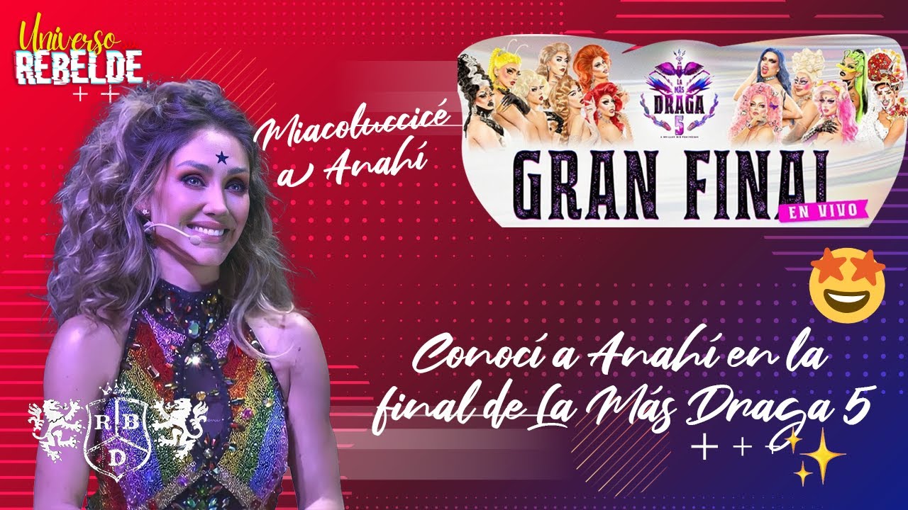 #StoryTime | Conocí a Anahí de #RBD en La Más Draga 5 💫✨😍 #MiaColucci #RBD2023 #RBDisback