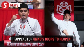 Umno Youth Chief Urges Party To Reopen Doors To Former Leaders