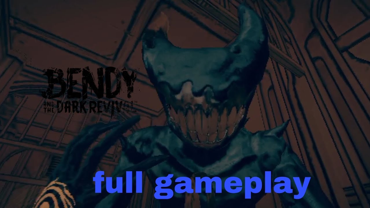 Bendy and the dark revival chp 2 the demons domain full gameplay 