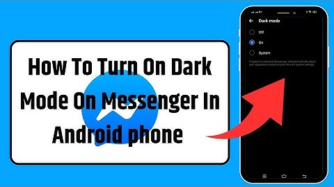 How To Enable Dark Mode On Messenger ( In Android ) | Turn On Dark Mode In Messenger ( In Android )