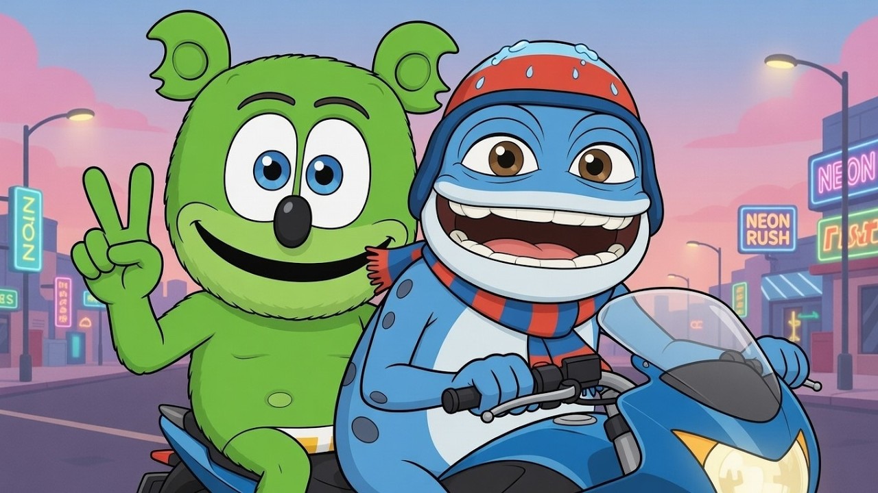 Crazy Frog Tiles Hop but it gets INSANE 😱🐸