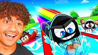 Swimming 8,954,362 Laps in Roblox Swim Race! screenshot 4