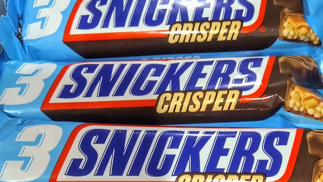 Snickers Crisper Taste Test and Reviews $6 a box of 24 Bars 