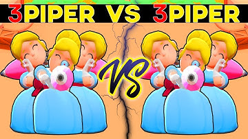 GOD MODE PIPER VS PIPER | Brawl Stars Best Moments & Glitches