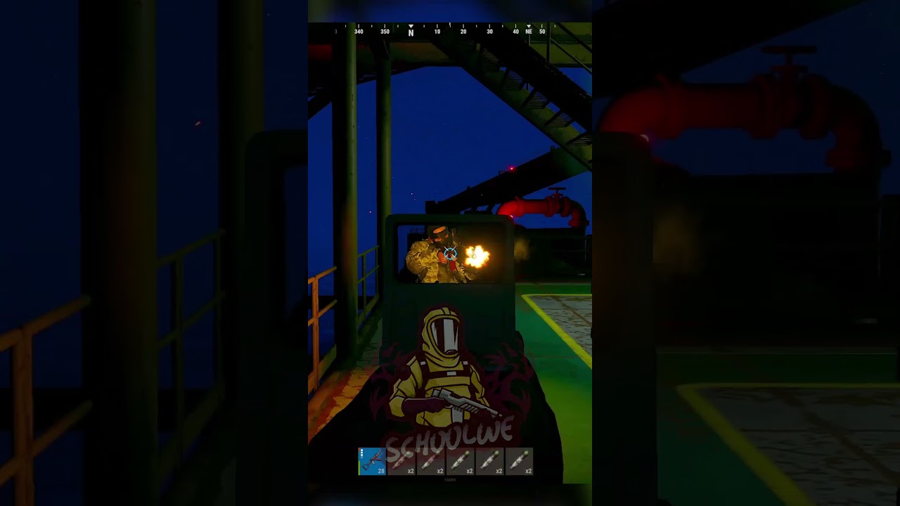 Parachutes Are Broken!  #rust #rustgame #rustgameplay #gaming #shorts